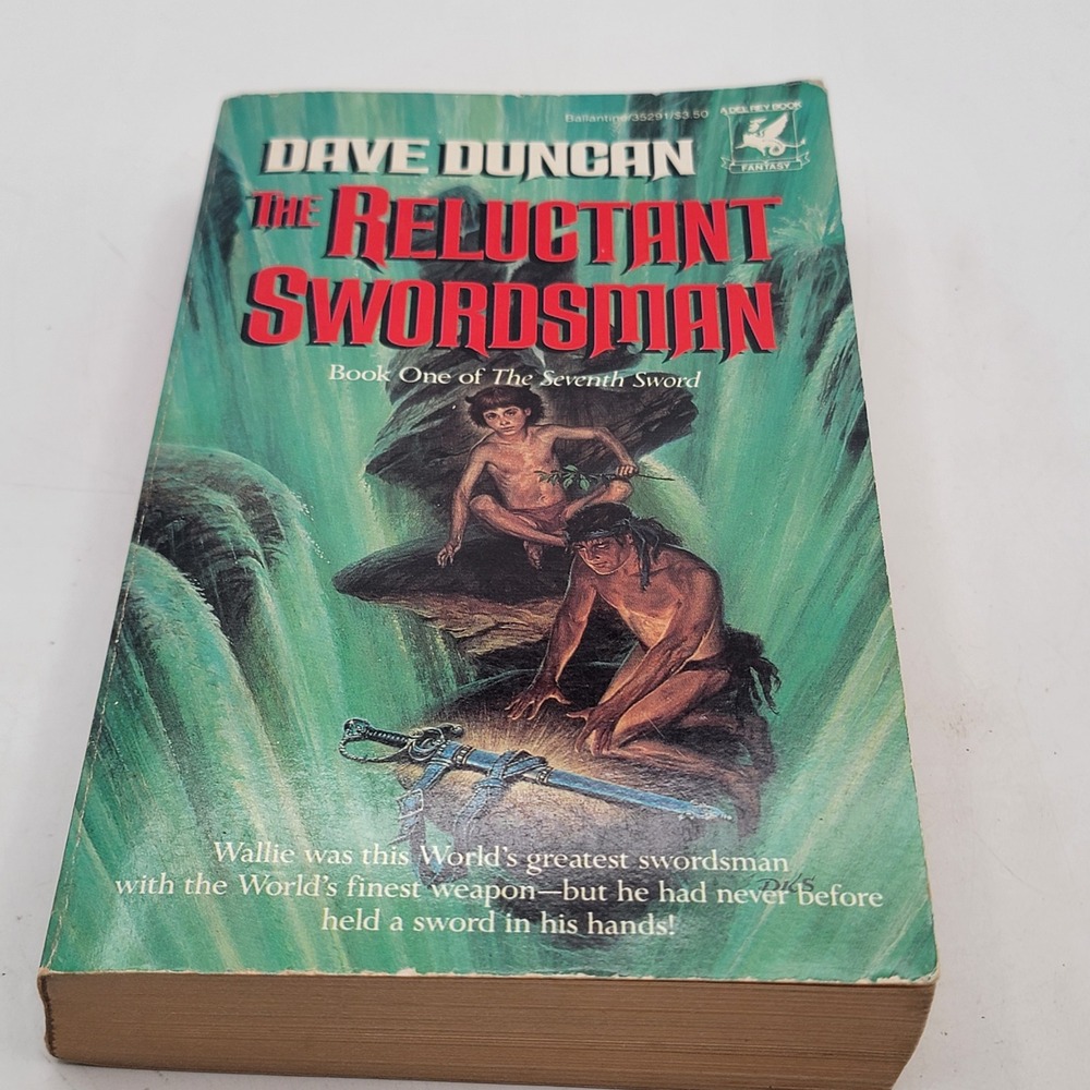Dave Duncan The Reluctant Swordsman Paperback First Edition 1988 Good